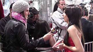 AMAs RAWK With Taio Cruz  Behind the Scenes  Christina Grimmie [upl. by Rednijar]