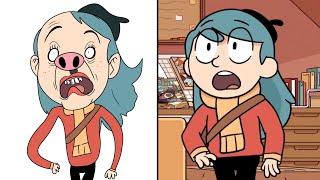 Hilda Netflix Season 3 Drawing Meme  Hilda netflix [upl. by Acimahs]