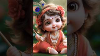 Oh Kahana Ab To Murali Ki Madhur Suna Do na cute krishna status [upl. by Ekul]