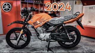 Yamaha YBR 125G 2024 Matt Orange  Complete Review 2023 Model  Latest Price in Pakistan [upl. by Llennol343]