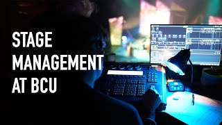 Stage Management at Birmingham City University [upl. by Marston]