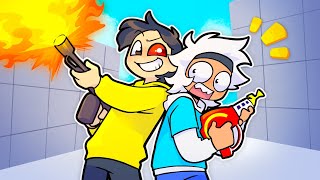 I Can ONLY Use the FLAME THROWER Roblox Rivals [upl. by Esilahc]