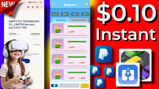 Earn 010 Per Second 🤑  PayPal Earning App Instant Payment 🔥 Make Money Online [upl. by Dnilasor868]