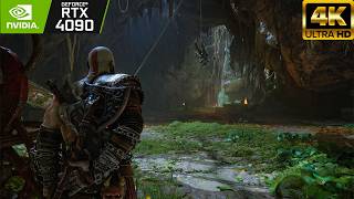 GET TO FREYRS CAMP PC RTX 4090 ULTRA Graphics 4K God of War Ragnarok [upl. by Nerine]