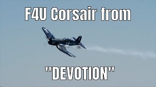 Corsair from the movie “Devotion”  Jesse Brown [upl. by Annairb]