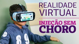 Realidade Virtual tecnologia tornando os exames mais divertidos [upl. by Anaihs630]