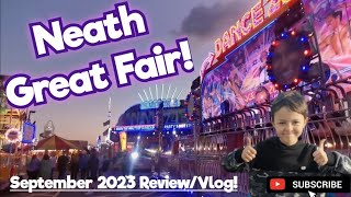 Neath Great Fair VlogReview Sept 23 [upl. by Ayotak]