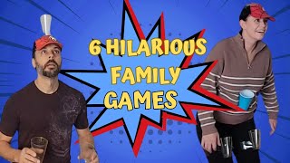 6 hilarious games for a fun family game night that will keep you laughing StacysGiggleGames [upl. by Aislehc]