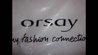 Orsay Fashion Haul [upl. by Notirb]