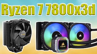 Best CPU Cooler for Ryzen 7 7800x3d [upl. by Azarria]