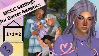 MC Command Center Settings for Better Genetics thesims4 [upl. by Leipzig388]