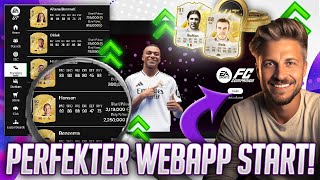 EA FC 25 Web App Start Es geht los😍💡 Schnell zum Coins Millionär ✅ [upl. by Blythe]