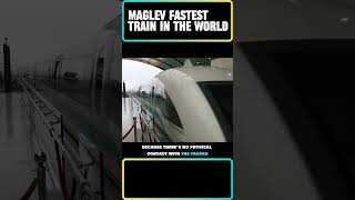 Maglev fastest train in the world facts science maglev maglevtrain 019 [upl. by Adele201]