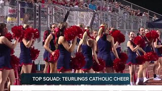 FNL24  TOP SQUAD  TEURLINGS CATHOLIC CHEER [upl. by Mcconnell19]