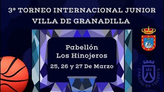 5 y 6  III Torneo Internacional Junior 2024 Villa de Granadilla [upl. by Gnous42]