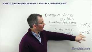 How to pick income winners  What is a dividend yield  MoneyWeek Investment Tutorials [upl. by Nnylecoj]