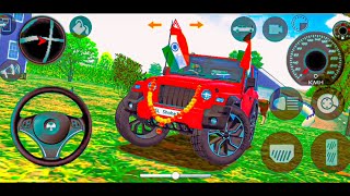 Modified Mahindra Thar Car Games Indian Cars Gadi Wala Game  Car Game Android Gameplay [upl. by Rena]