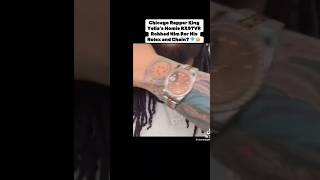 kingyella own family steal his chain chain stolen watch chiraq rap clotheztrap [upl. by Aynosal212]