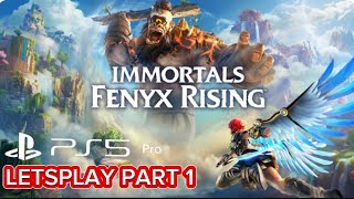 Immortals Fenyx Rising PS5 PRO LETSPLAY PART 1 [upl. by Nanreit641]