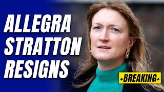 Allegra Stratton Resigns [upl. by Cyril353]