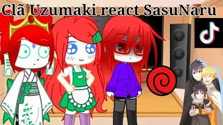 🍃༒Clã Uzumaki React SasuNaruFamily༒🍃❗Aviso na descrição❗ [upl. by Warner]