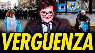 CRISIS ECONÓMICA EN ARGENTINA MILEI NO TIENE PLATA PARA LOS JUBILADOS [upl. by Anrat]