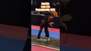 Hapkido Long Fall Contest U910  Hapkido Championship 2024 hapkido spinkick frontkick sports [upl. by Aleuname]