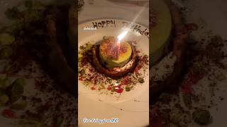 📍Scalini Fedeli Fine dining place for my Birthday 🥳 viralvideo birthdaycelebration foodlover [upl. by Emorej]