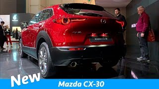 New Mazda CX30 2019 compact crossover SUV  FIRST look  Geneva Auto Show 2019 [upl. by Einallem]