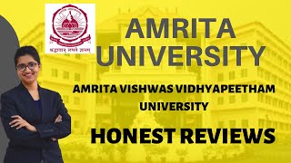 AMRITA University  Admission Procedure  Courses  Fees  Placements [upl. by Jobina]