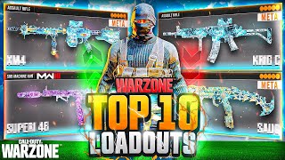 TOP 10 BROKEN META Loadouts in Warzone [upl. by Carolina]