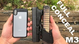 REVIEW Full Conceal M3 Folding GLOCK 19  SHOOTING TEST and UNBOXING g19  NGOA buyers club [upl. by Nrobyalc236]