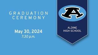 Aldine Senior High School Graduation 2024  Aldine ISD [upl. by Lower721]