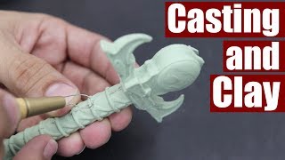 Como fazer peças com oil clay Casting em Oil Clay [upl. by Halihs]