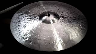 22 Nefertiti Ride 2636g  Handcrafted cymbals by Craig Lauritsen [upl. by Haduhey]