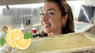 SEMIFREDDO AL LIMONE RICETTA [upl. by Strohbehn]