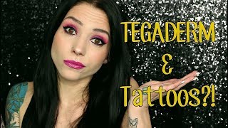 Tattoo Healing With TEGADERM  My Experience  Pros amp Cons [upl. by Llerut]