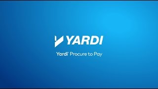 Procurement Streamlines on Yardi Procure to Pay [upl. by Pallaton765]