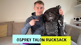 Osprey Talon 22 Rucksack Review  The BEST Hiking Backpack [upl. by Sillad]