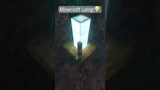 Minecraft lamp short viral [upl. by Nahgiem]