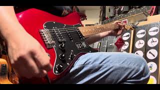 ￼Fender Limited Edition Player Stratocaster HSS Electric Guitar Pau Ferro FB Candy Red Burst [upl. by Sirtaeb]