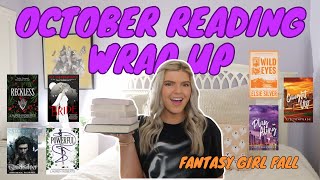 All Of The Books I Read in October  October Reading Wrap Up 🎃👻 [upl. by Lambart]