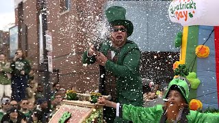 South Boston St Patricks Day Parade sees biggest crowd postpandemic [upl. by Hilda]