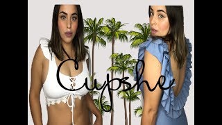 HAUL TRAJES DE BAÑO  verano 2018  CUPSHE [upl. by Annuahsal]