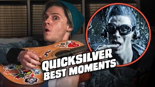 Evan Peters’ Best Quicksilver Moments XMen to WandaVision Finale [upl. by Nanfa]