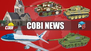 Tiger I Challenger II Air Force One P38 Hurricane  COBI News by PBricks Part 9  cobi bricks [upl. by Beker498]