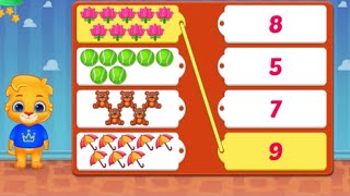 Kids learning gameshappy kidssnumber games for toddlers [upl. by Eremahs]