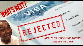 Canada Visa Rejection Whats Next  Apply CAIPSGCMS Notes Malayalam Solution [upl. by Anekam989]