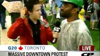 CP24 Inside a Massive G20 Protest [upl. by Nelehyram47]