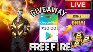 FREE FIRE LIVE CUSTOM ROOM GIVEAWAY  SABKO MILEGA FREE REDEEM CODE  livestream [upl. by Lavena]